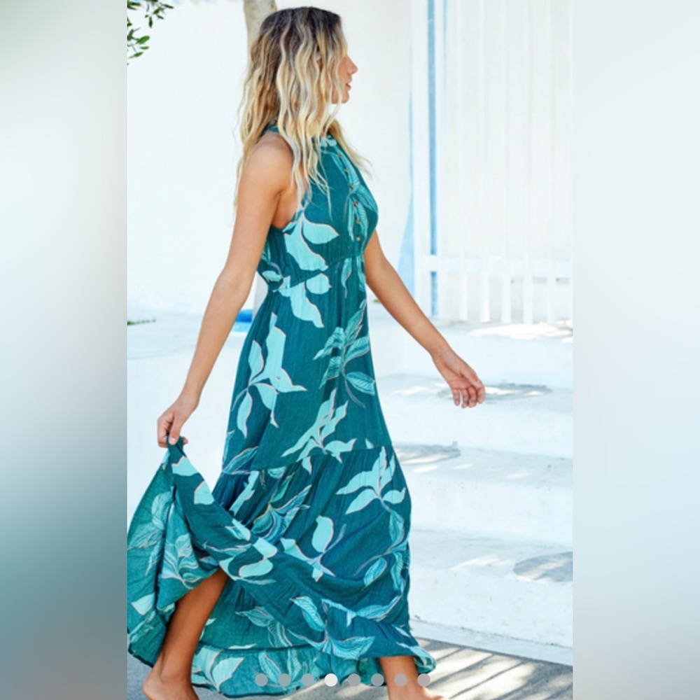 ROXY- Away We Go Sleeveless Maxi